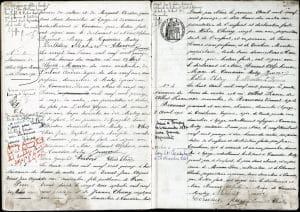 décrypter un acte de mariage