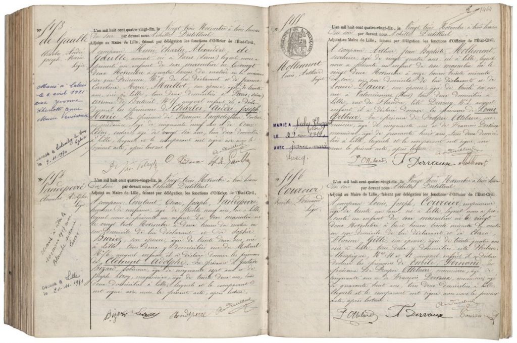 Décrypter un acte de naissance du XIXéme siècle pas à pas 1 acte de naissance du 19ème siècle