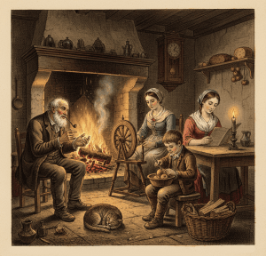 vie de nos ancêtres en décembre