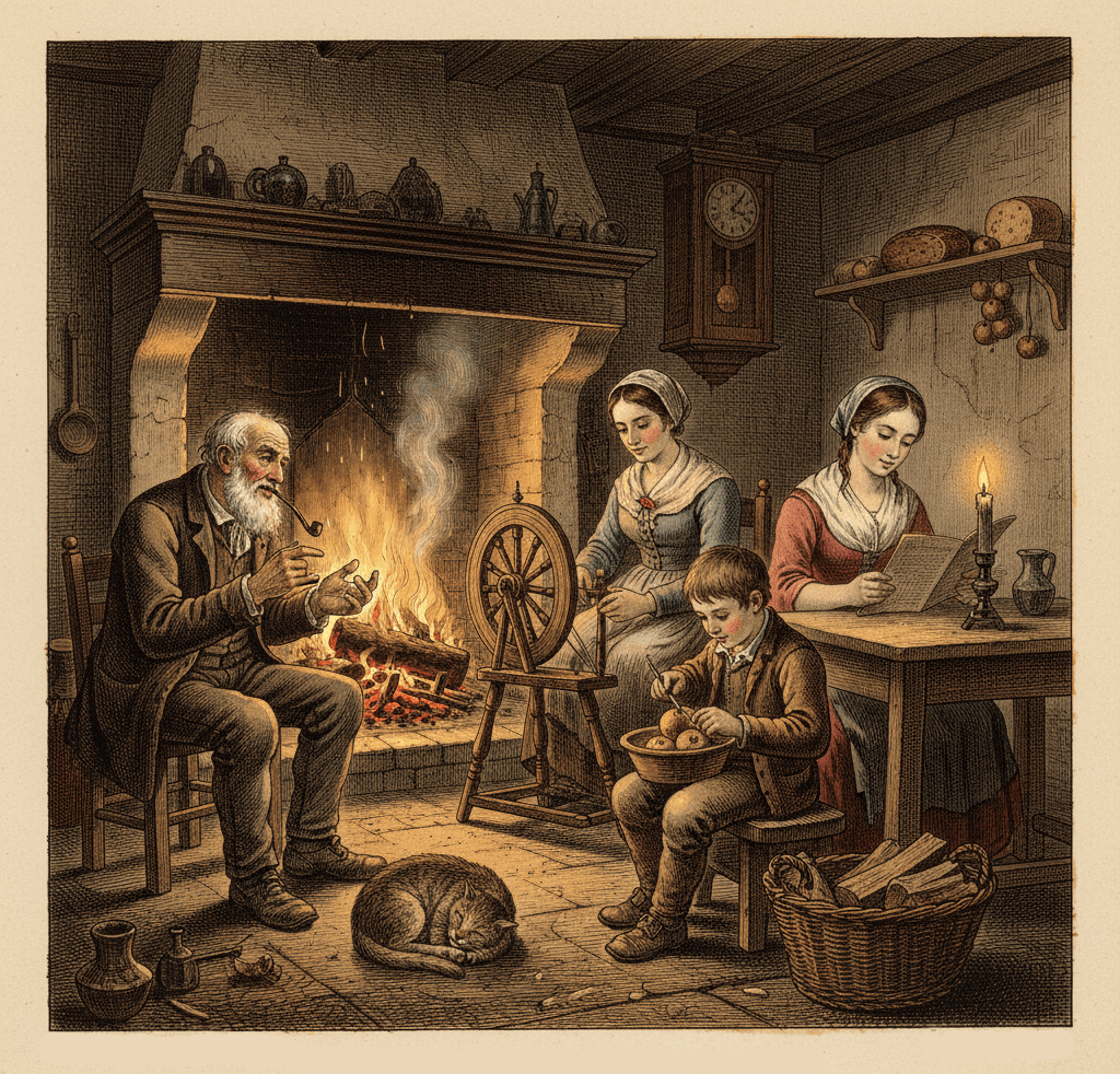 vie de nos ancêtres en décembre