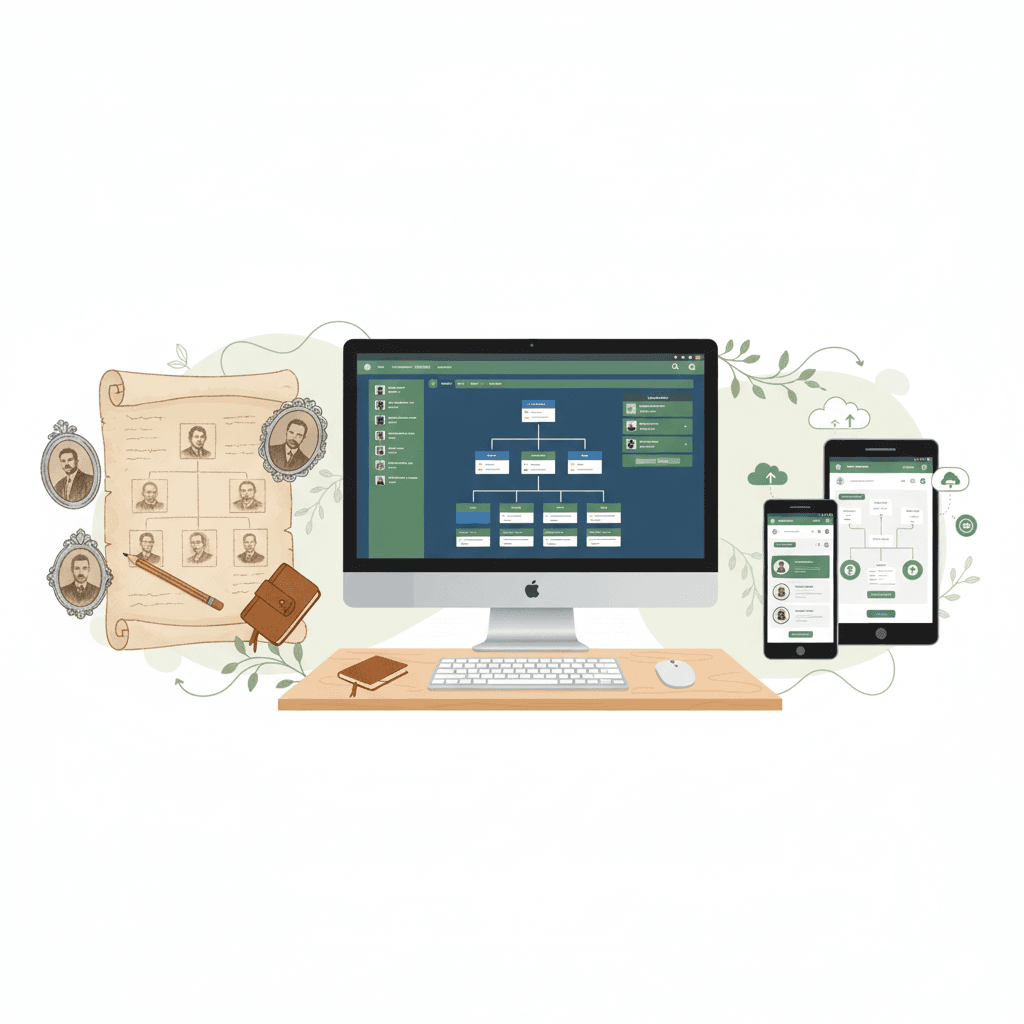 Créer son arbre généalogique : papier, logiciel ou en ligne ?